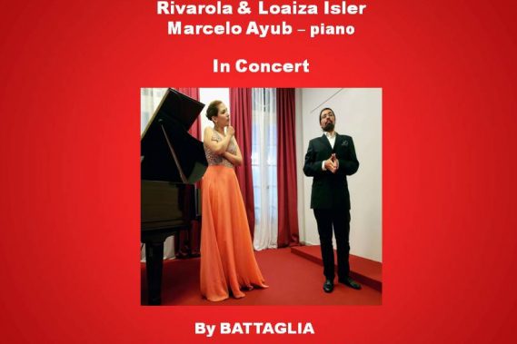 RIVAROLA & LOAIZA ISLER – MARCELO AYUB (Piano) «IN CONCERT» … BRILLO Y EMOCIÓN EN LA PRIMAVERA PORTEÑA