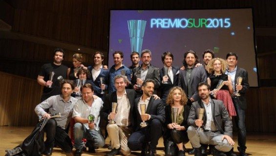 GANADORES DEL PREMIO SUR 2015 otorgados por la ACADEMIA DE LAS ARTES Y CIENCIAS CINEMATOGRÁFICAS DE LA ARGENTINA