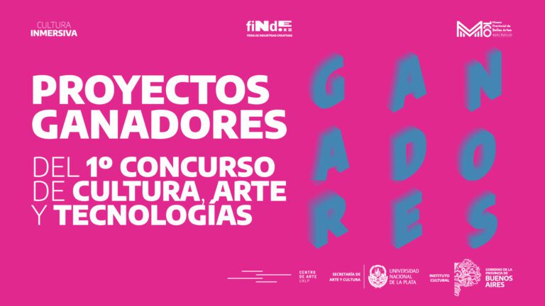 Ganadores del Primer Concurso de Cultura, Arte y Tecnologías, organizado por la Provincia de Buenos Aires