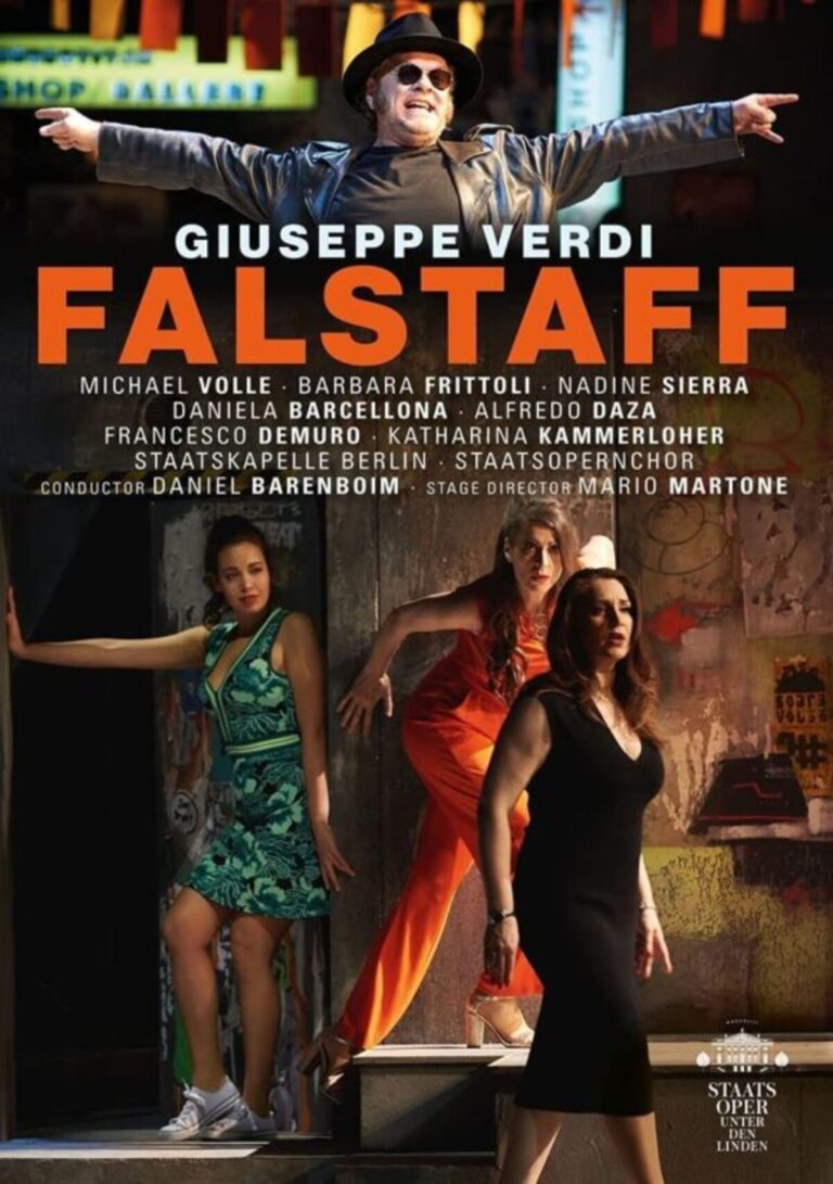 FALSTAFF, Verdi – Volle, Sierra, Demuro, Sierra, Barcellona, Frittoli – Dtor. Barenboiom (Berlin State Opera)