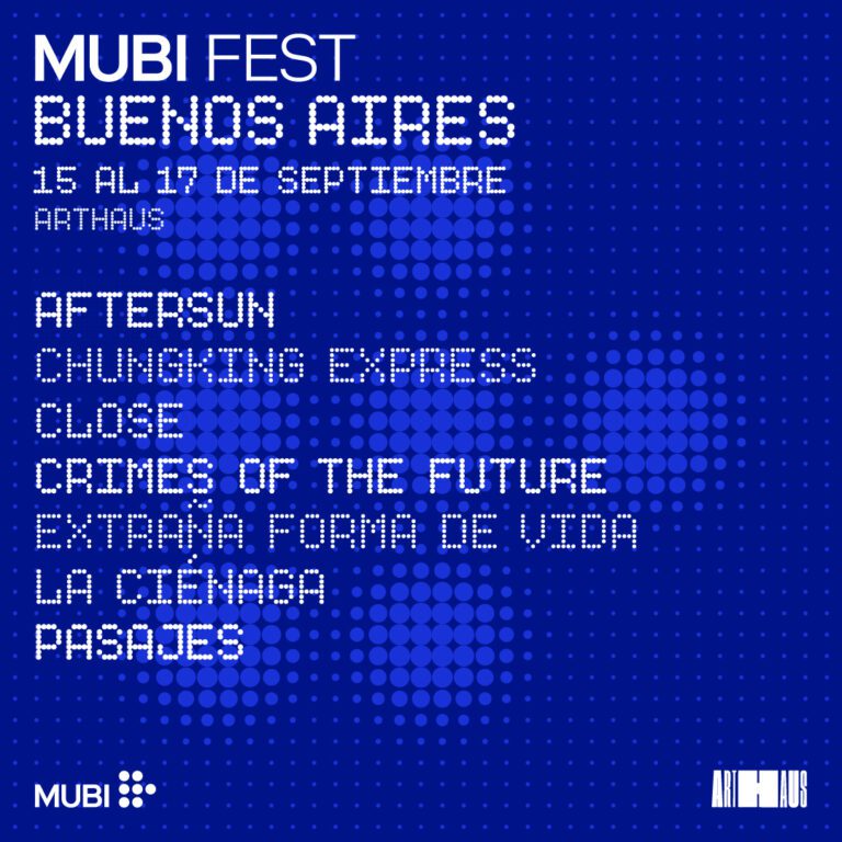 MUBI FEST BUENOS AIRES, programación completa