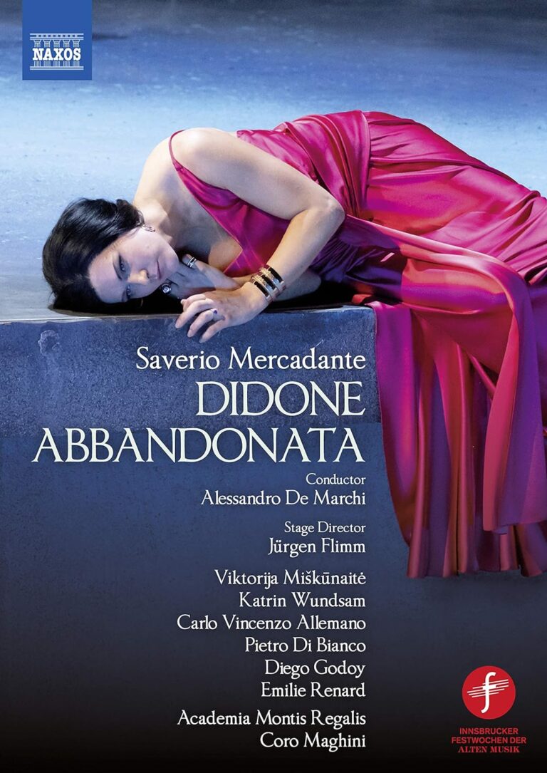 DIDONE ABBANDONATA. de Saverio MERCADANTE – Festival de Música Antigua de Innsbruck