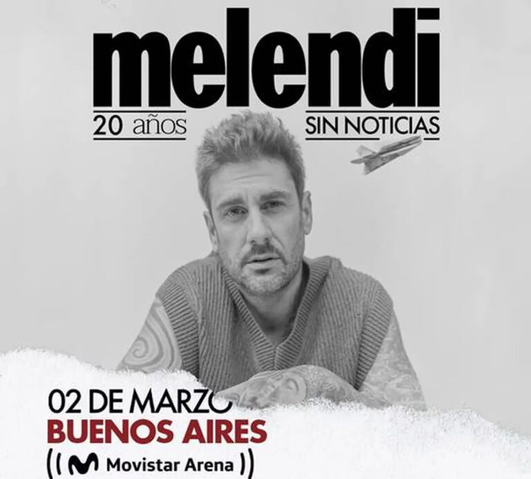 Melendi en Buenos Aires: Un Resplandor de Dos Décadas de Éxito Musical