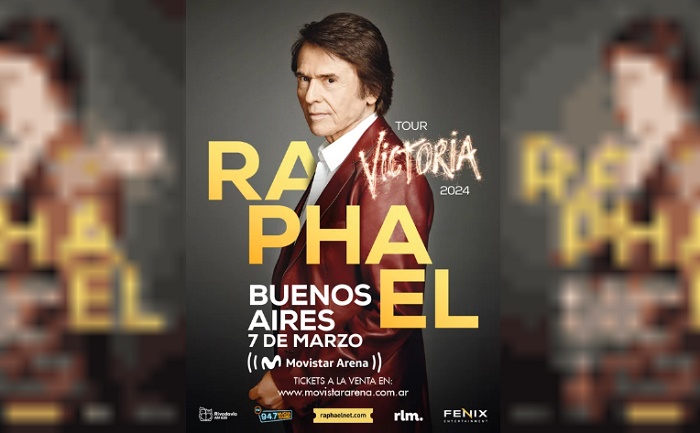 Raphael desafía al tiempo y arrasa en su épica gira de ‘Victoria’- Movistar Arena
