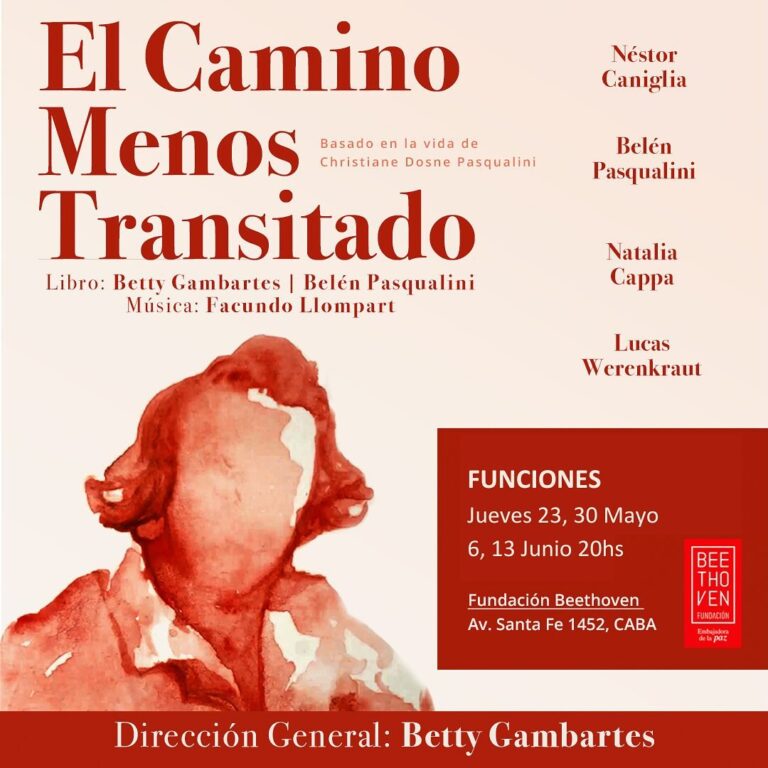 EL CAMINO MENOS TRANSITADO, desafiando convenciones, ¿Ópera o Musical?…