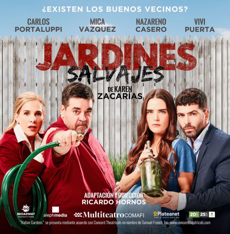 Se estrena Jardines Salvajes con: Carlos Portaluppi, Nazareno Casero, Mica Vazquez y Vivi Puerta