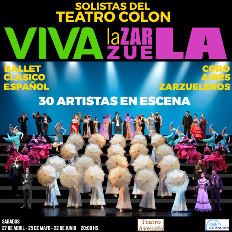 Viva la Zarzuela: Un Espectáculo de Encanto y Tradición – Teatro Avenida