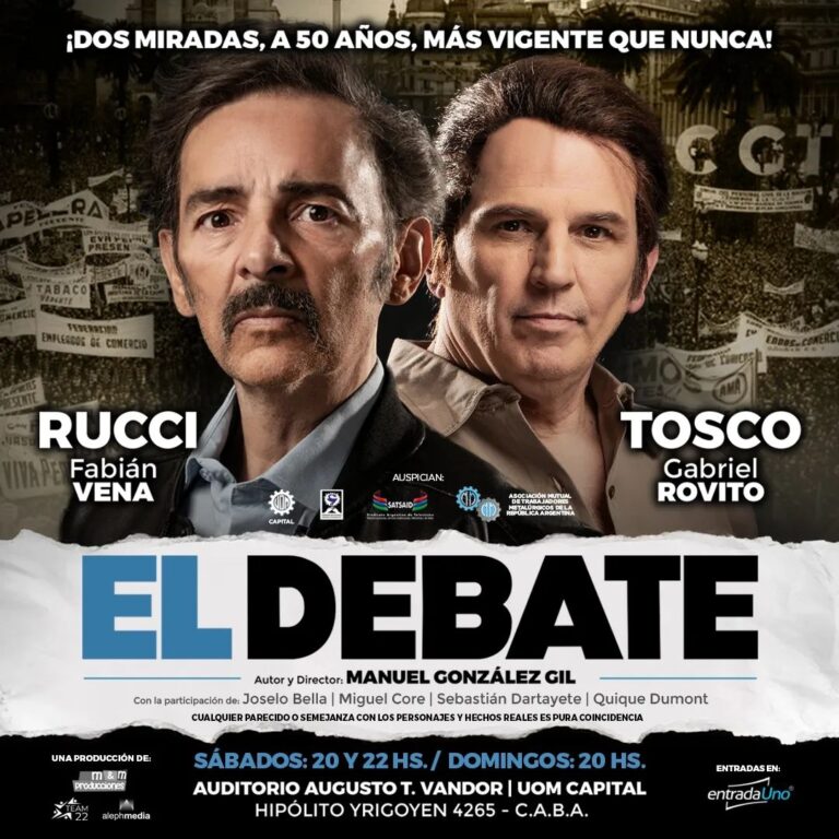 Rucci-Tosco, El debate: Un eco que resuena en la historia y en el presente – Auditorium U.O.M.