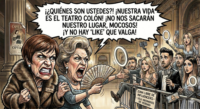 El Colón, los influencers y el ataque de la «Cocotas» del entrevero