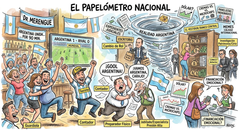 Domingo mundialista: el país donde la realidad se escribe sola