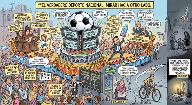 Editorial: NUESTRO ISPA, BILLY ELLIOT, EL PENDRIVE Y EL MUNDIAL DE LOS DISTRAÍDOS