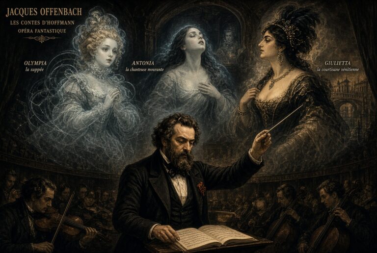 La música que mata: de los cuentos de Hoffmann a la ópera de Offenbach