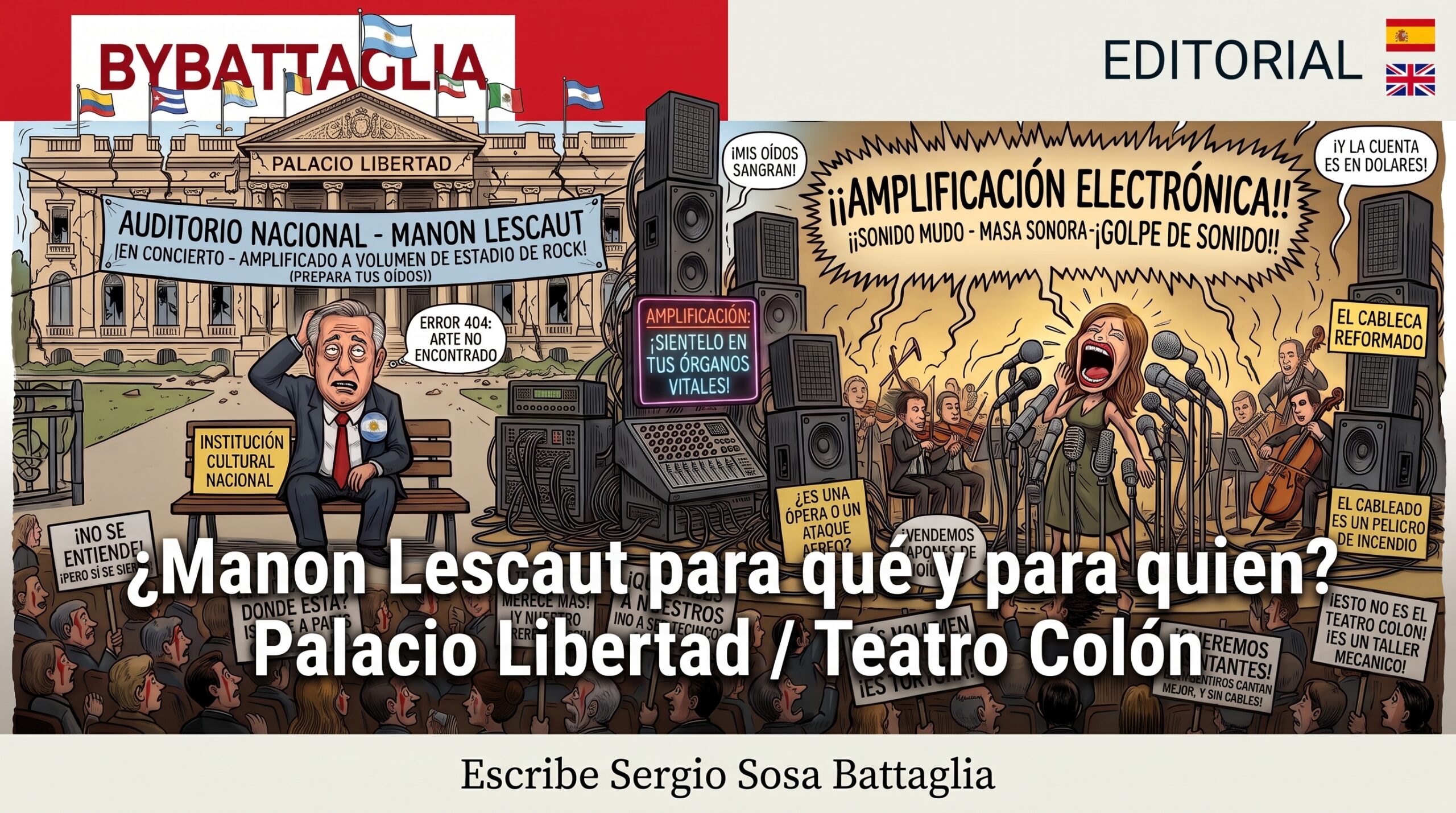 Manon Lescaut: ¿para qué y para quién? - Palacio Libertad / Teatro Colón