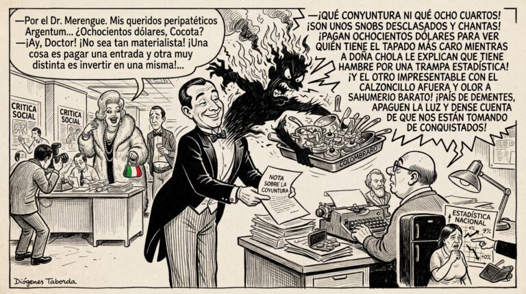 Colon-ialismo VIP:  snobismo «cachirulo» a ochocientos dolares …